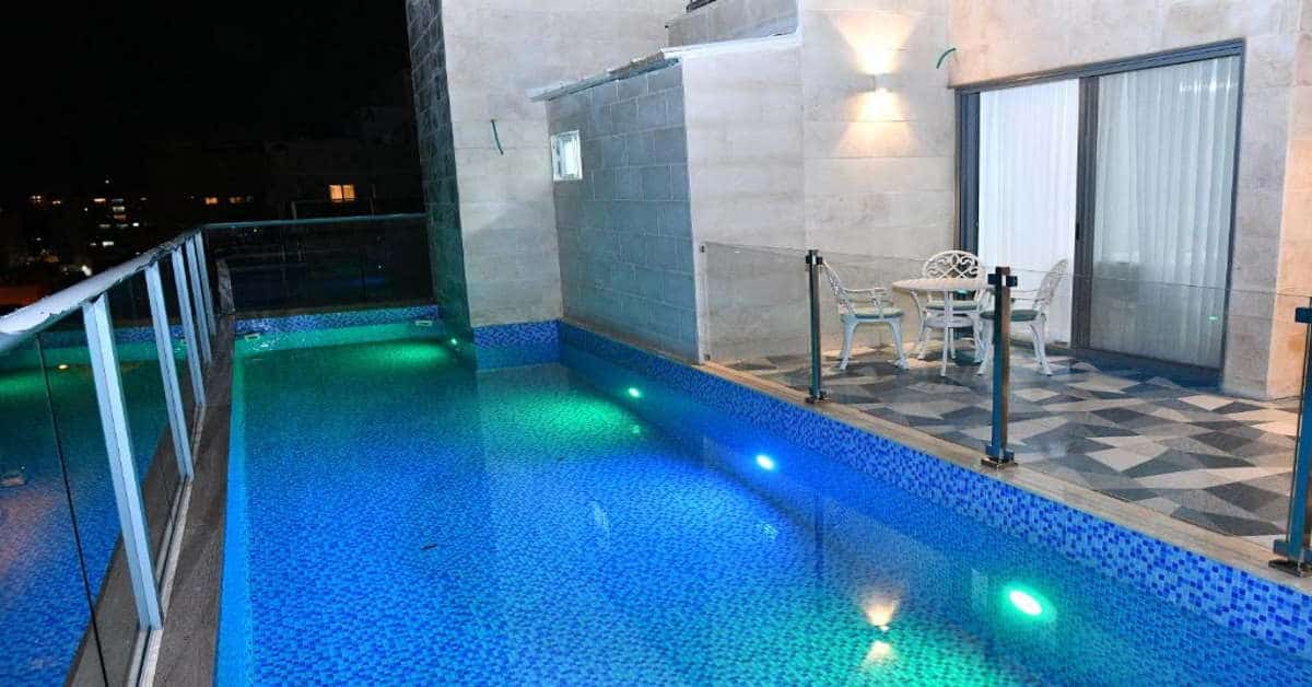 דירת נופש מפוארת עם גג בנתניה