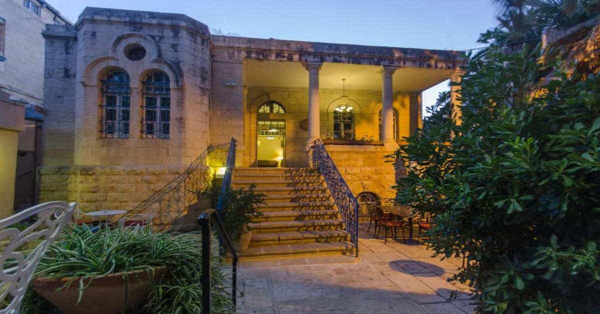אירוח בית בגינה ירושלים
