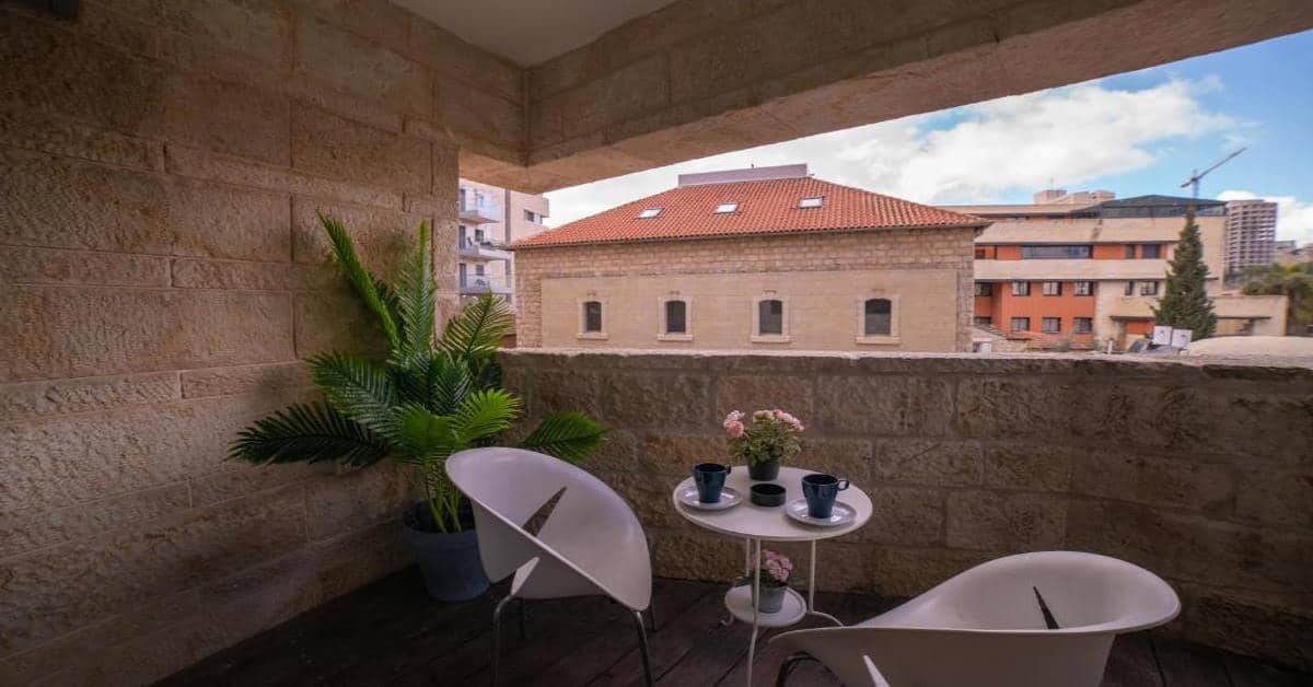 דירת האמנות בבית המגורים קינג דיוויד ירושלים