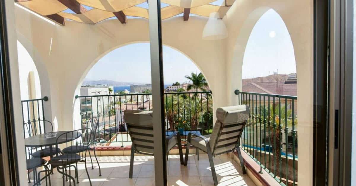 בית הנופש שוהם עם נוף לים אילת