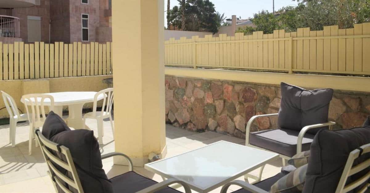 דירת נופש אלמוג 7 דקות הליכה מהחוף, אילת